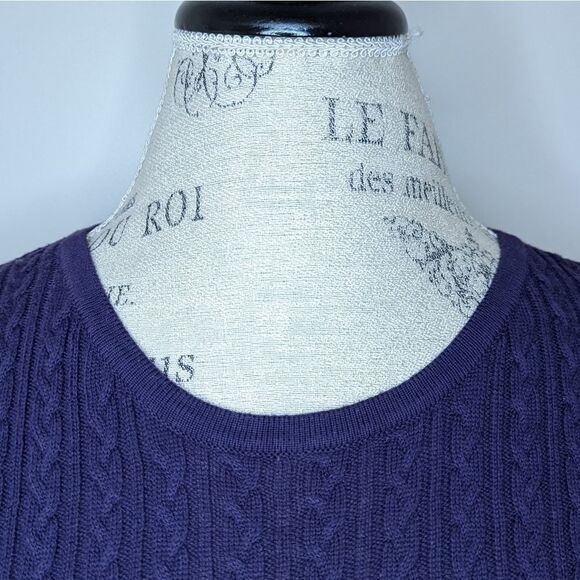 90s purple sweater vest - Picture 5 of 7